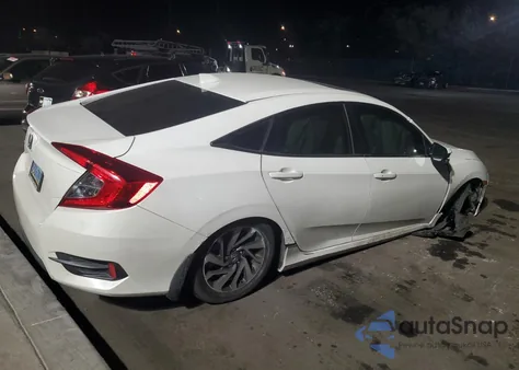 2018 Honda Civic Ex z USA, uszkodzony, nr VIN 2HGFC2F75JH555672